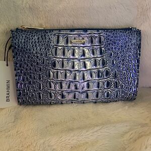 NWT Brahmin Daisy Coastal Blue
